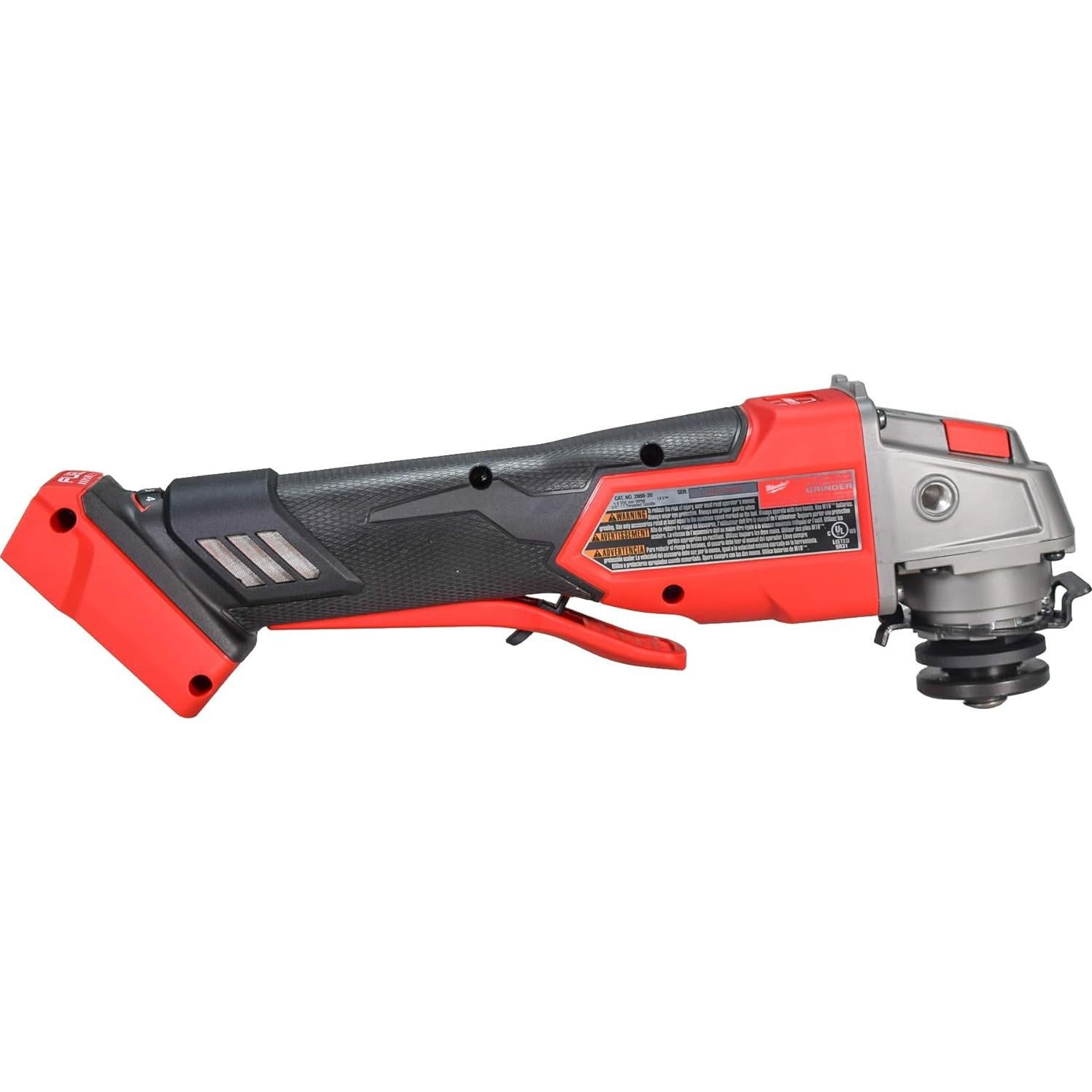 Amoladora Inalámbrica Milwaukee 2888-20 18V 4.5"/5" Vel. Variable