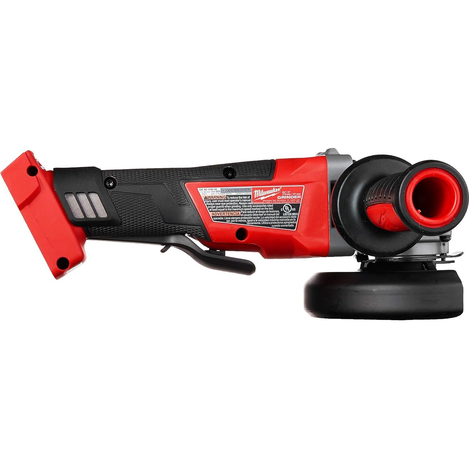 Molinillo Inalámbrico Milwaukee M18 FUEL 4-1/2"/5" 2.27 kg