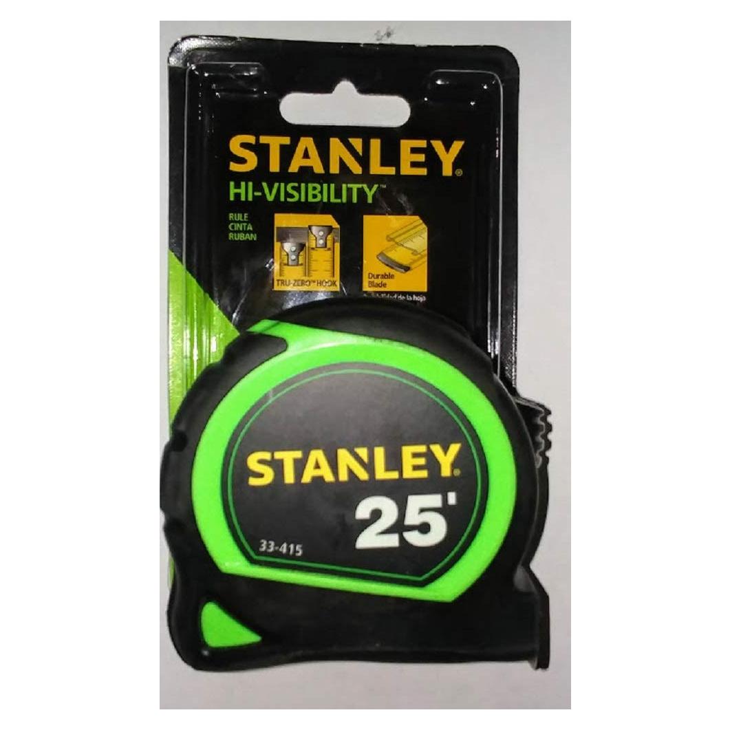 Cinta Métrica Stanley 33-415 7.62m Verde Hi-Vis Tylon