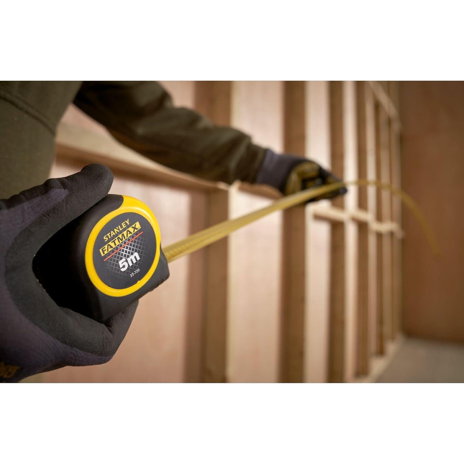 Cinta Métrica Stanley FatMax 5m con Gancho Magnético