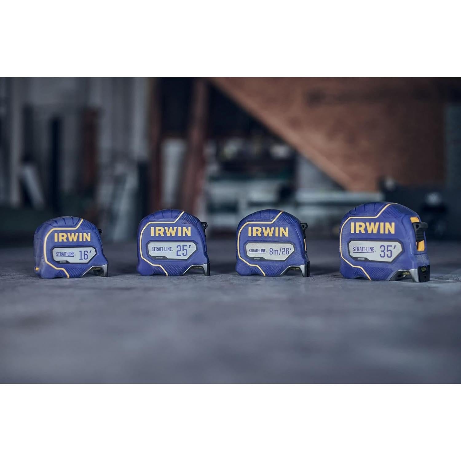 Cinta Métrica IRWIN 10,67 m con Freno de Dedo