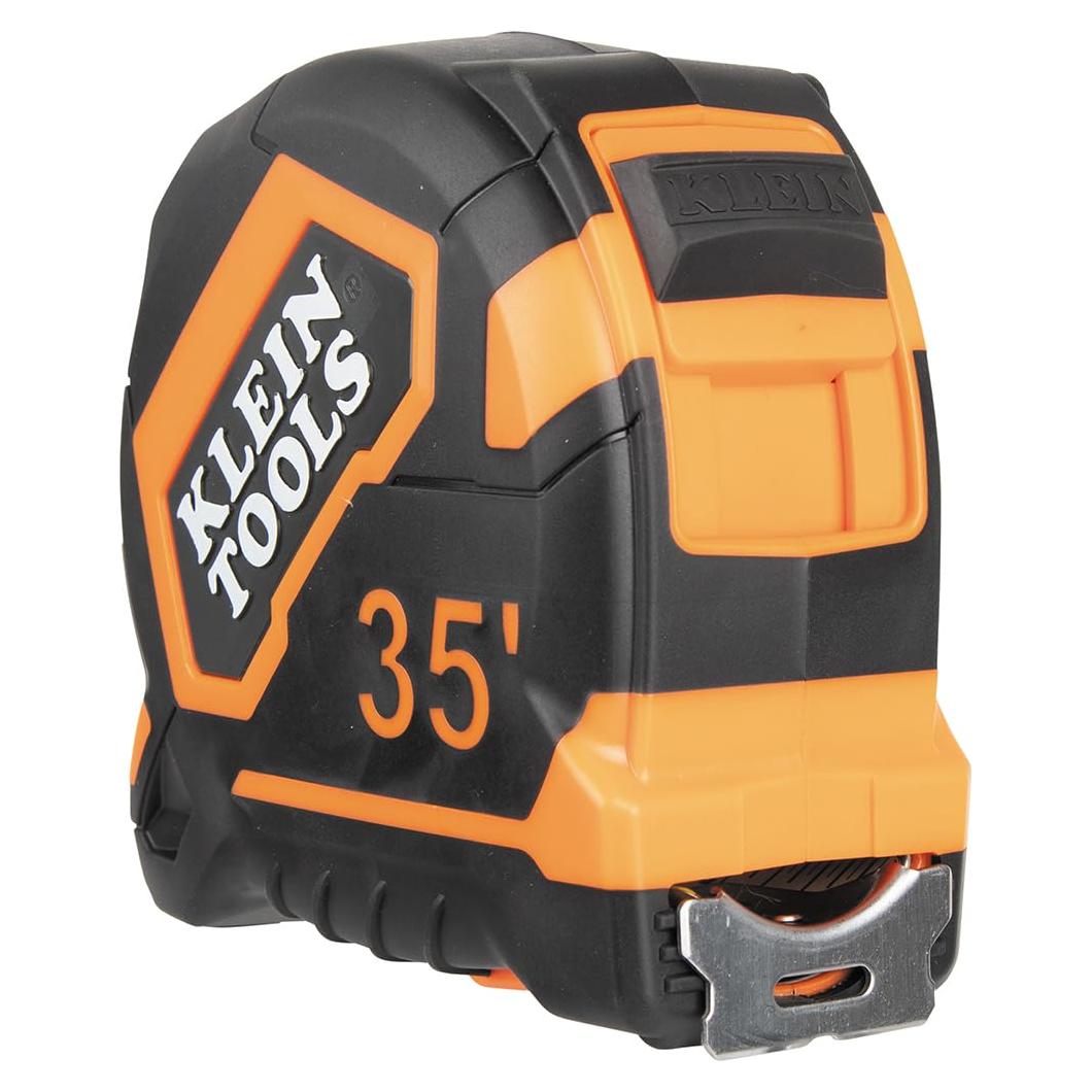 Cinta Métrica Klein Tools 9135, 10,67 m, Resistente y Precisa