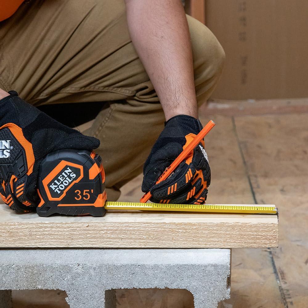 Cinta Métrica Klein Tools 9135, 10,67 m, Resistente y Precisa