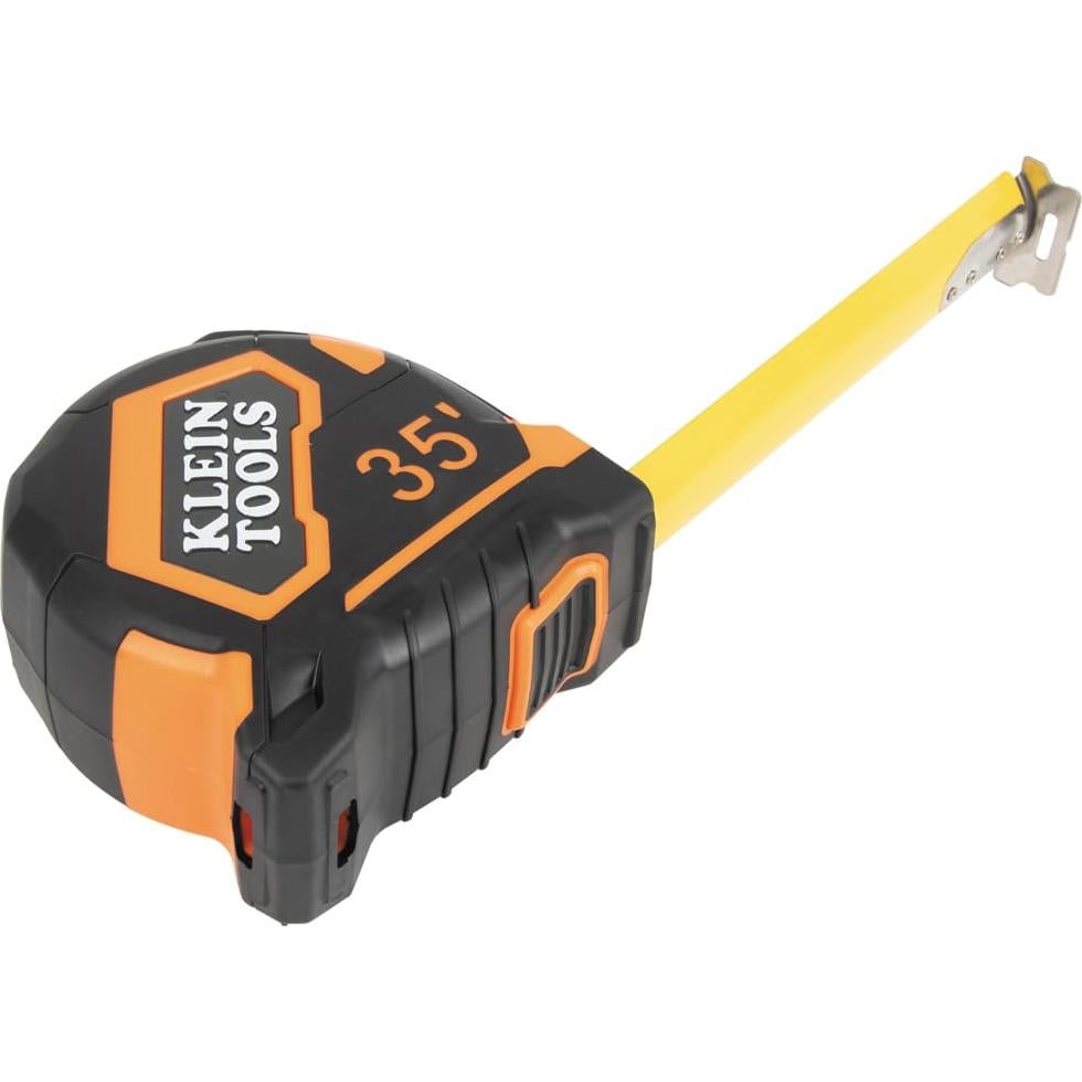 Cinta Métrica Klein Tools 9135, 10,67 m, Resistente y Precisa