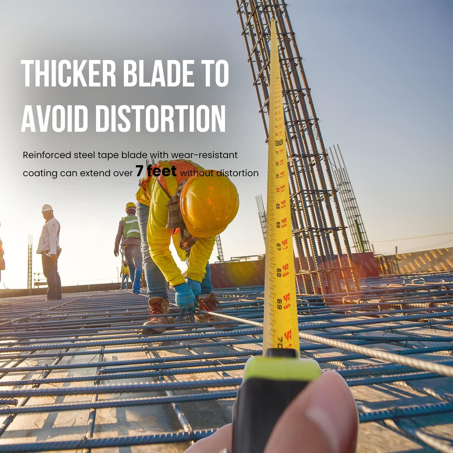 Cinta Métrica LICAMP 7.62 m Retráctil Fácil Lectura