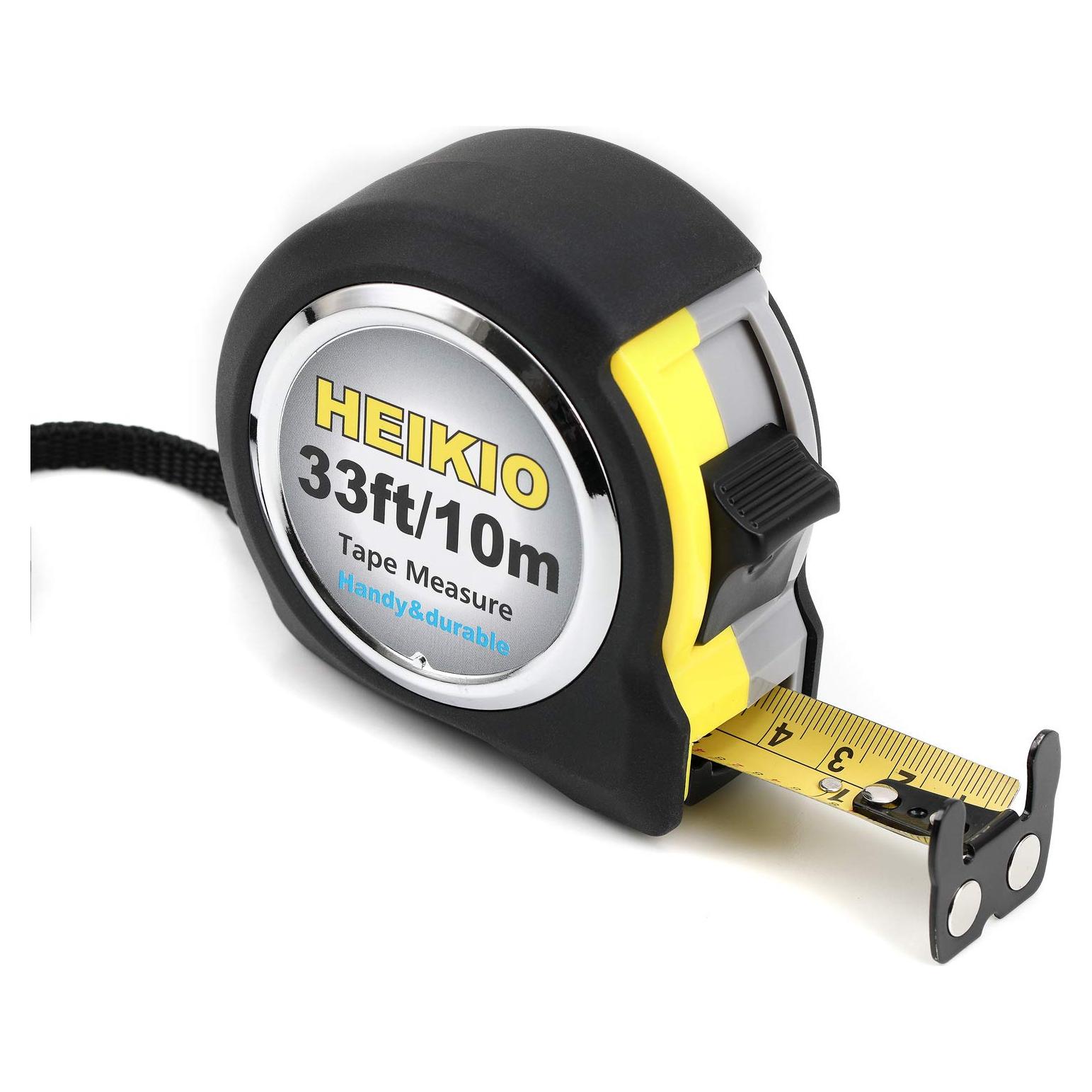 Cinta Métrica Retráctil HX 10m Doble Cara con Gancho Magnético