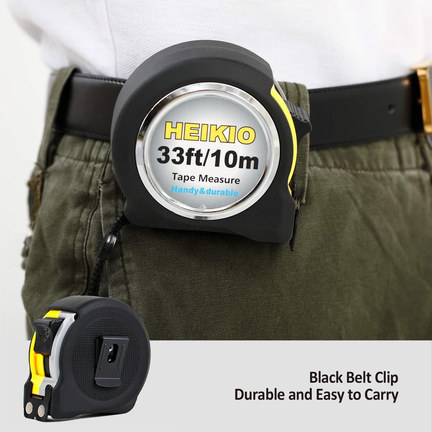 Cinta Métrica Retráctil HX 10m Doble Cara con Gancho Magnético