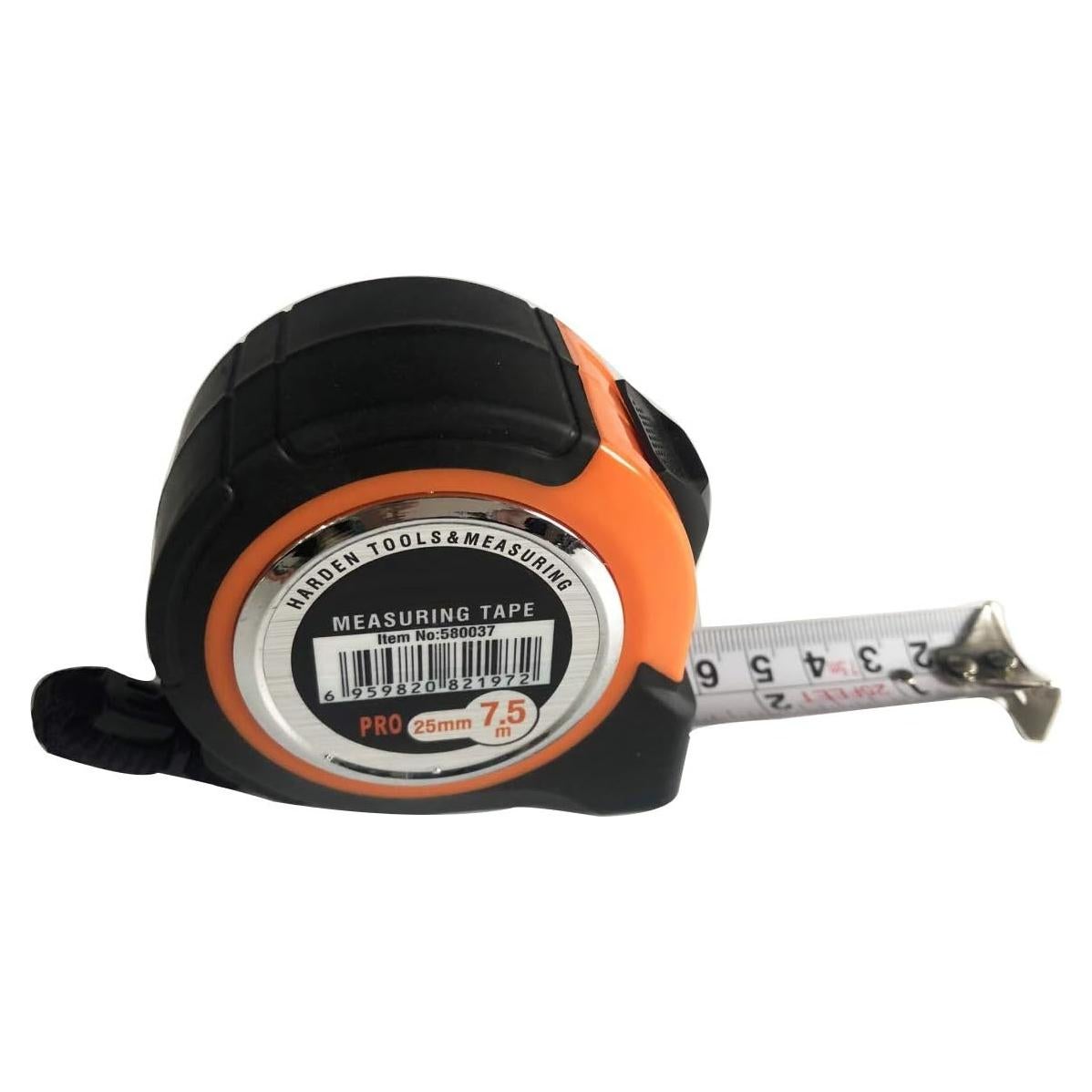 Cinta Métrica Edward Tools Harden Pro 7.5M - Profesional y Resistente