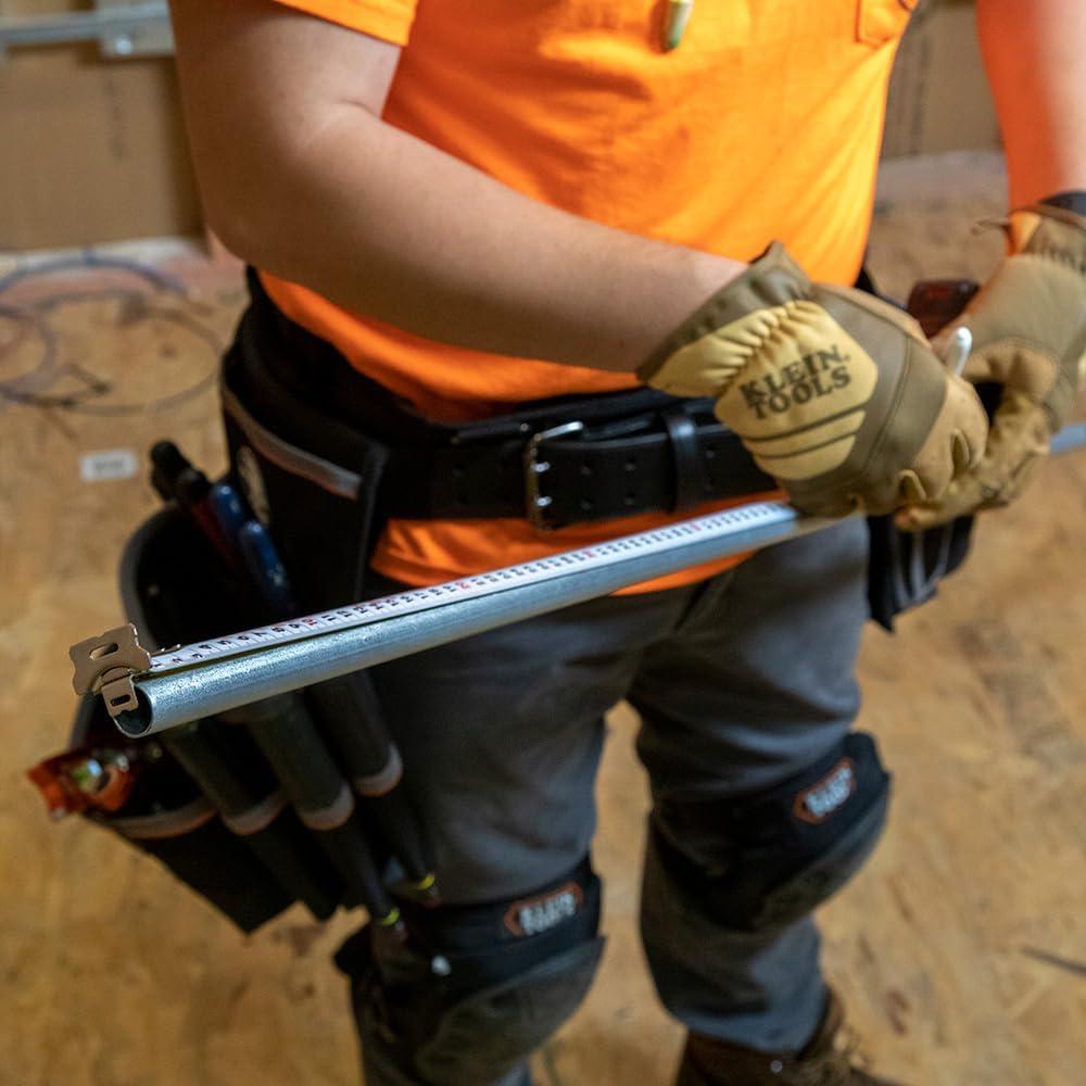 Cinta Métrica Klein Tools 7.5 m Doble Gancho Resistente