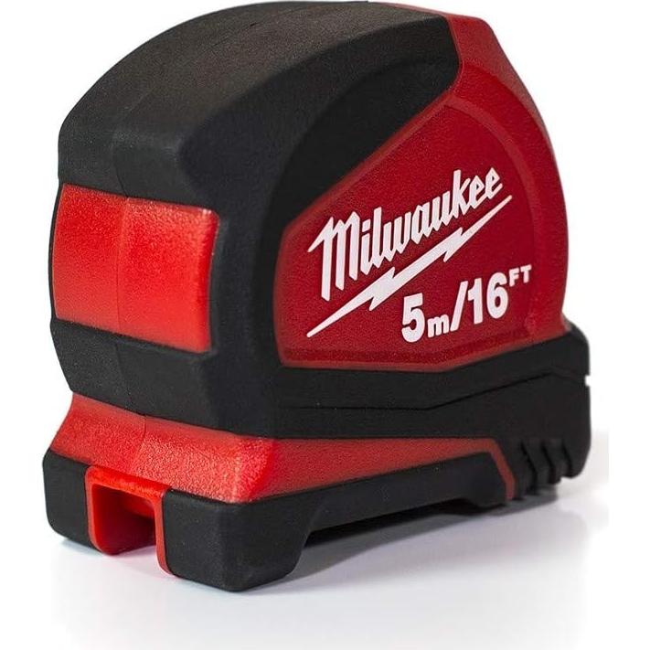 Cinta Métrica Compacta Milwaukee 5m Pro C5-16/25 Roja