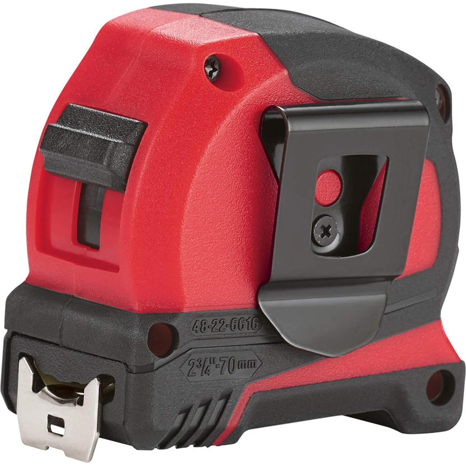 Cinta Métrica Compacta Milwaukee 5m Pro C5-16/25 Roja