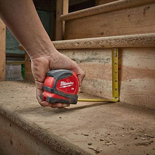 Cinta Métrica Compacta Milwaukee 5m Pro C5-16/25 Roja