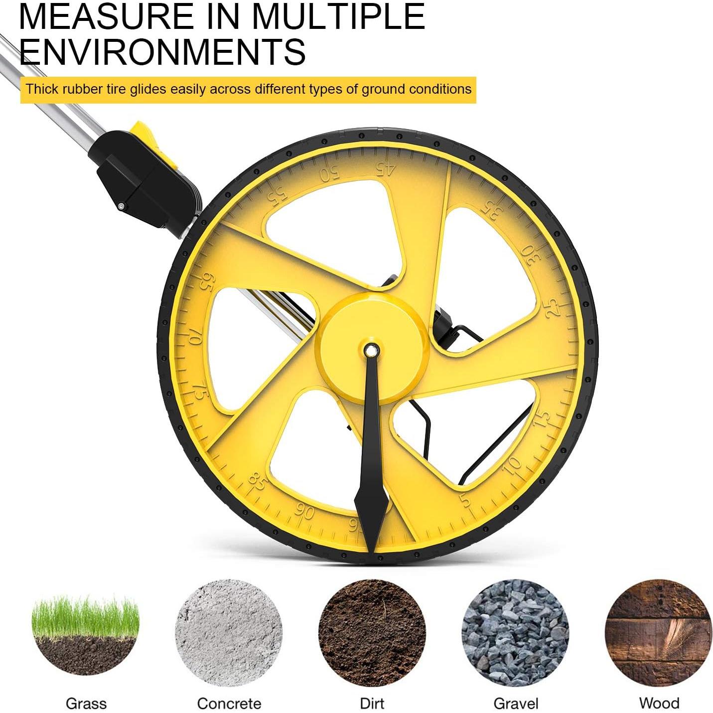 Rueda de Medición Zozen 12" Mecánica Doblable con Bolsa