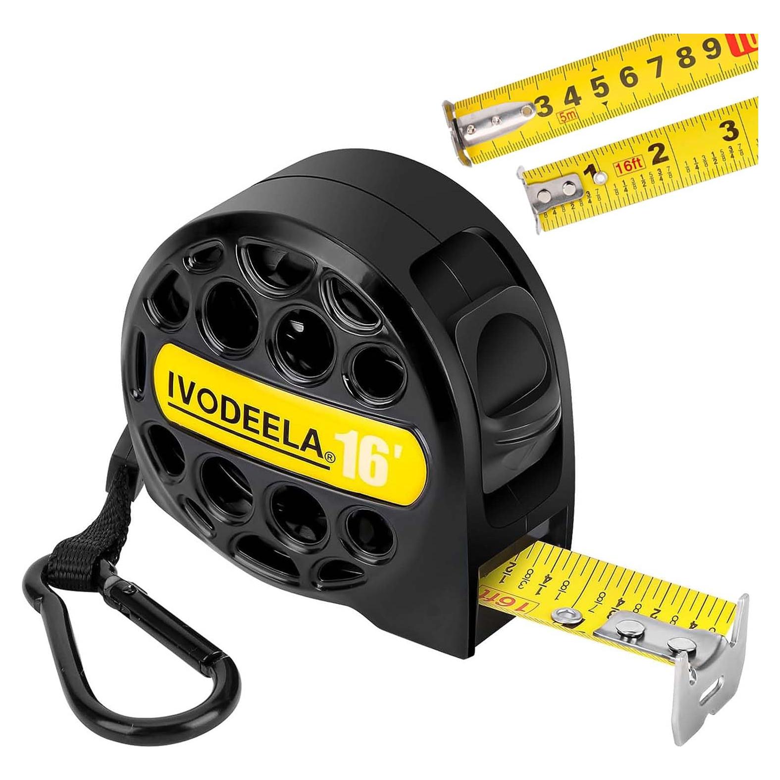 Cinta Métrica Retráctil LEFOR·Z 5M Acero Inoxidable Auto-bloqueo