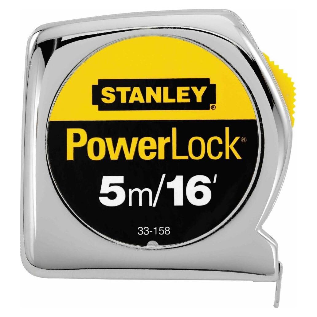 Cinta Métrica Stanley 3/4" x 5m Powerlock Mylar Cromada