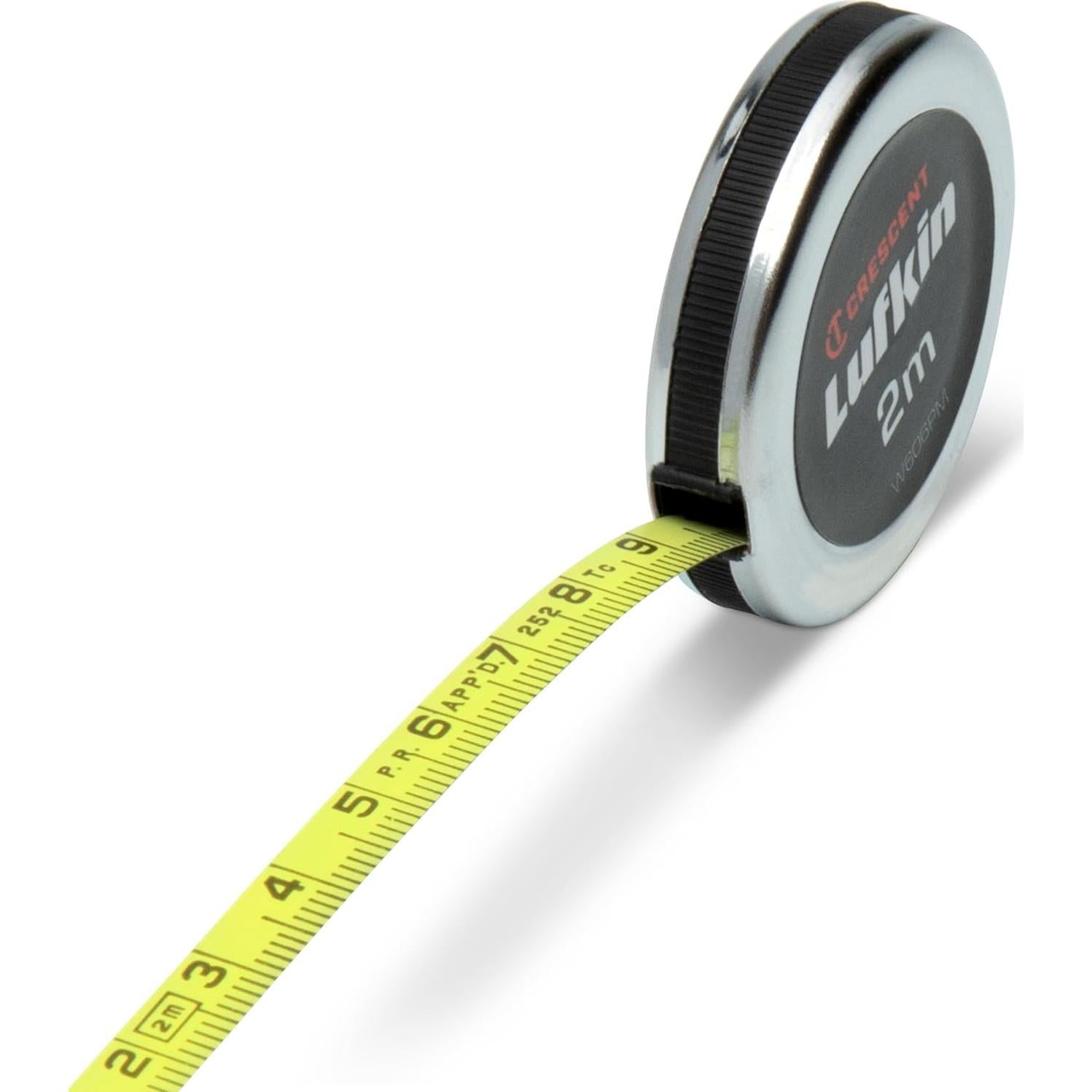 Cinta Métrica Lufkin 6mm x 2m Amarilla A20 Compacta