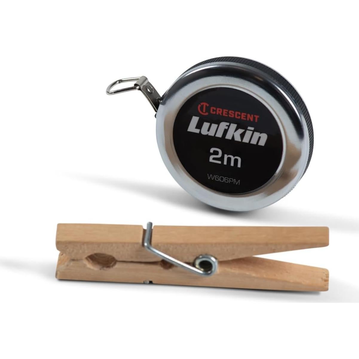 Cinta Métrica Lufkin 6mm x 2m Amarilla A20 Compacta