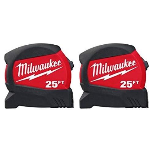 Cinta Métrica Milwaukee 7.6 m x 3.05 cm Paquete de 2