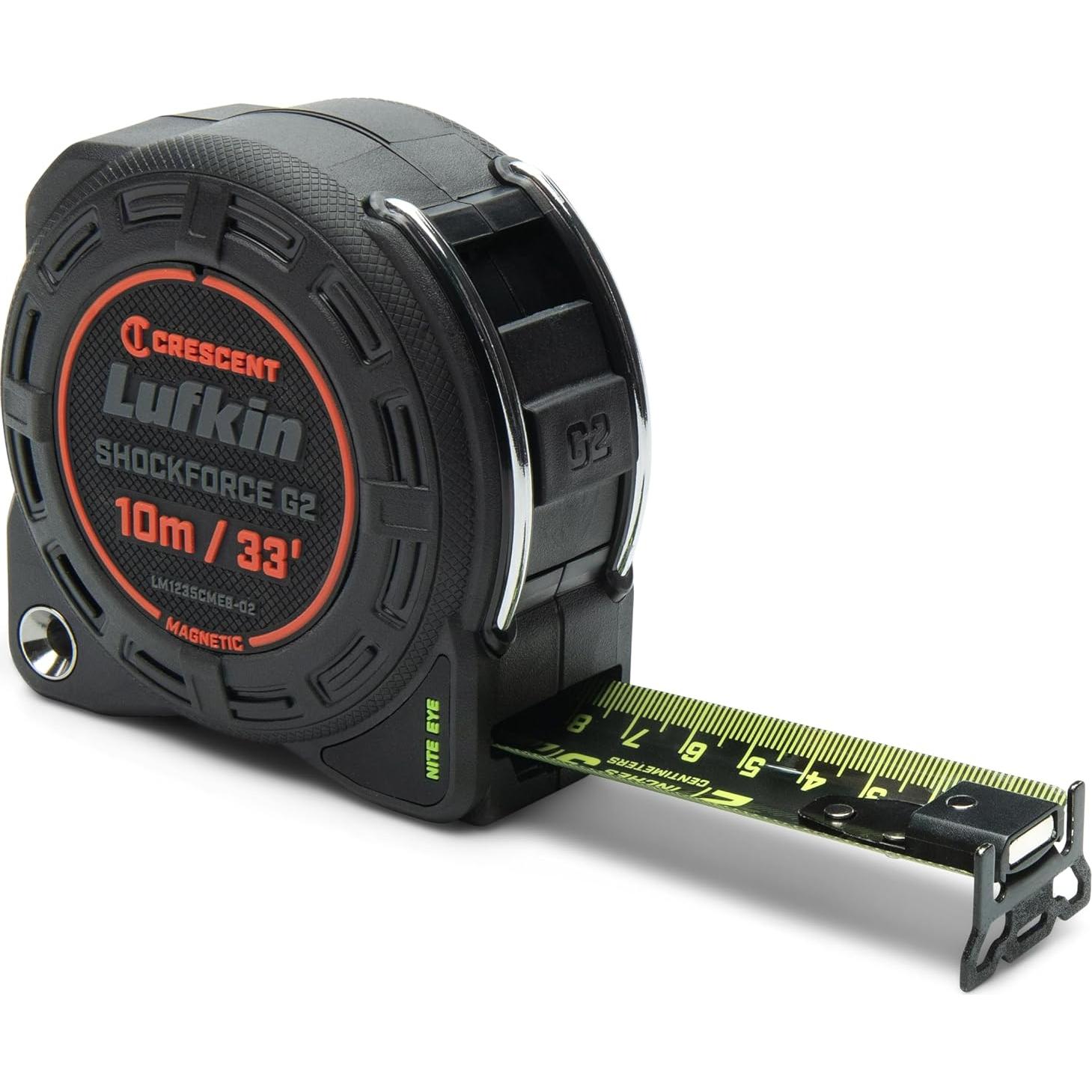 Cinta Métrica Magnética Crescent Lufkin 10M Nite Eye