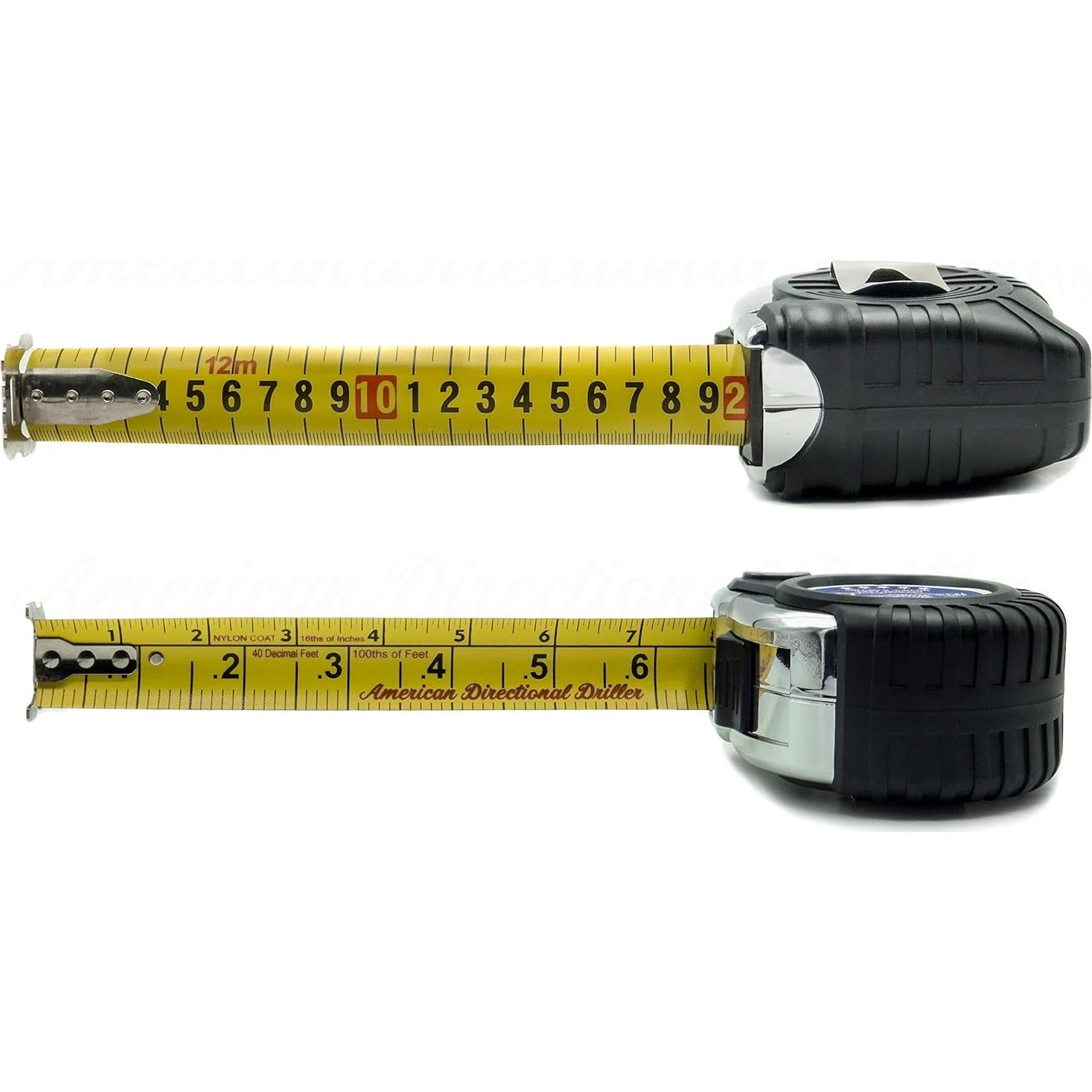 Cinta Métrica 12,19 m BHA Cuchilla Ancha Escala Ingeniero