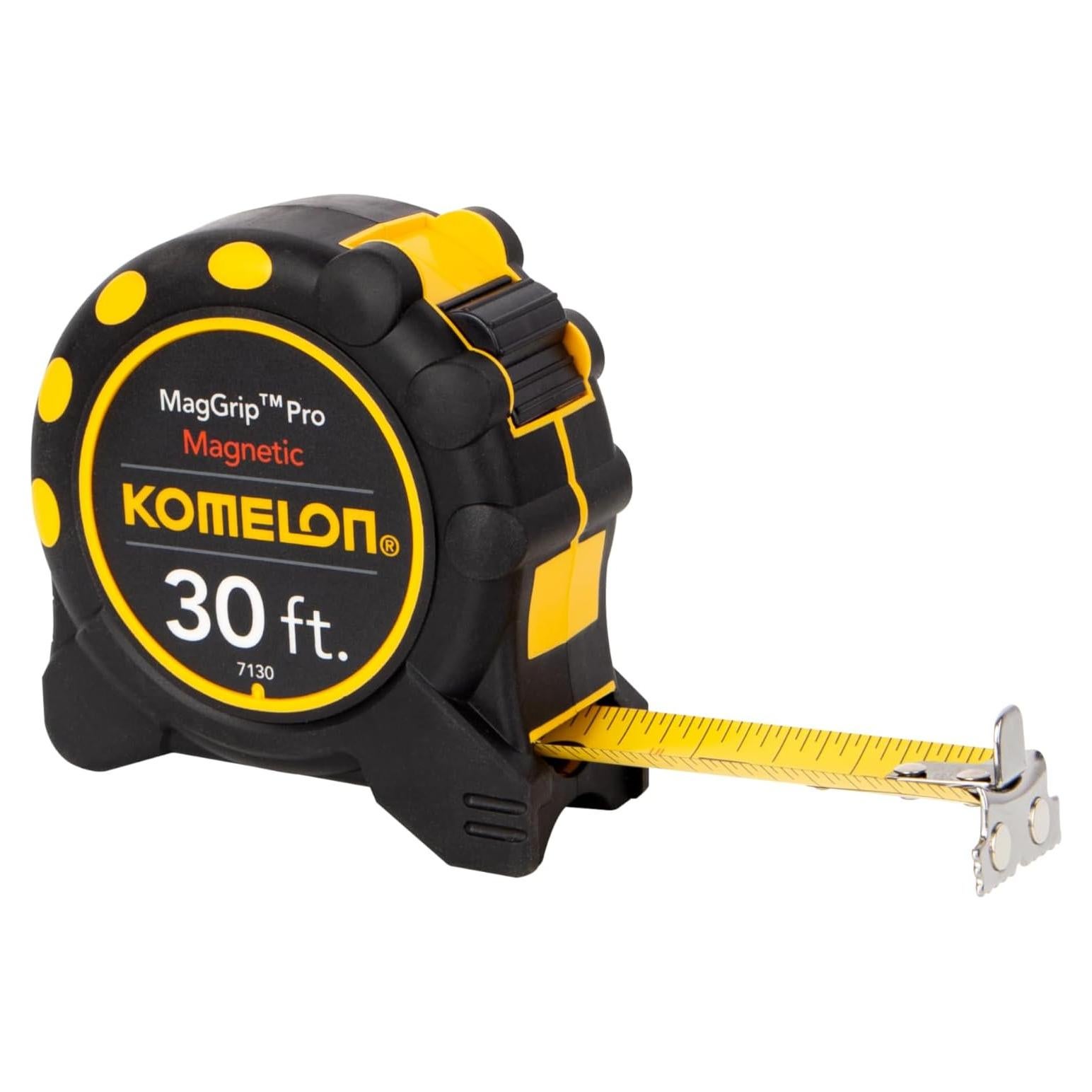 Cinta Métrica Komelon 7130 9.14m con Gancho Magnético