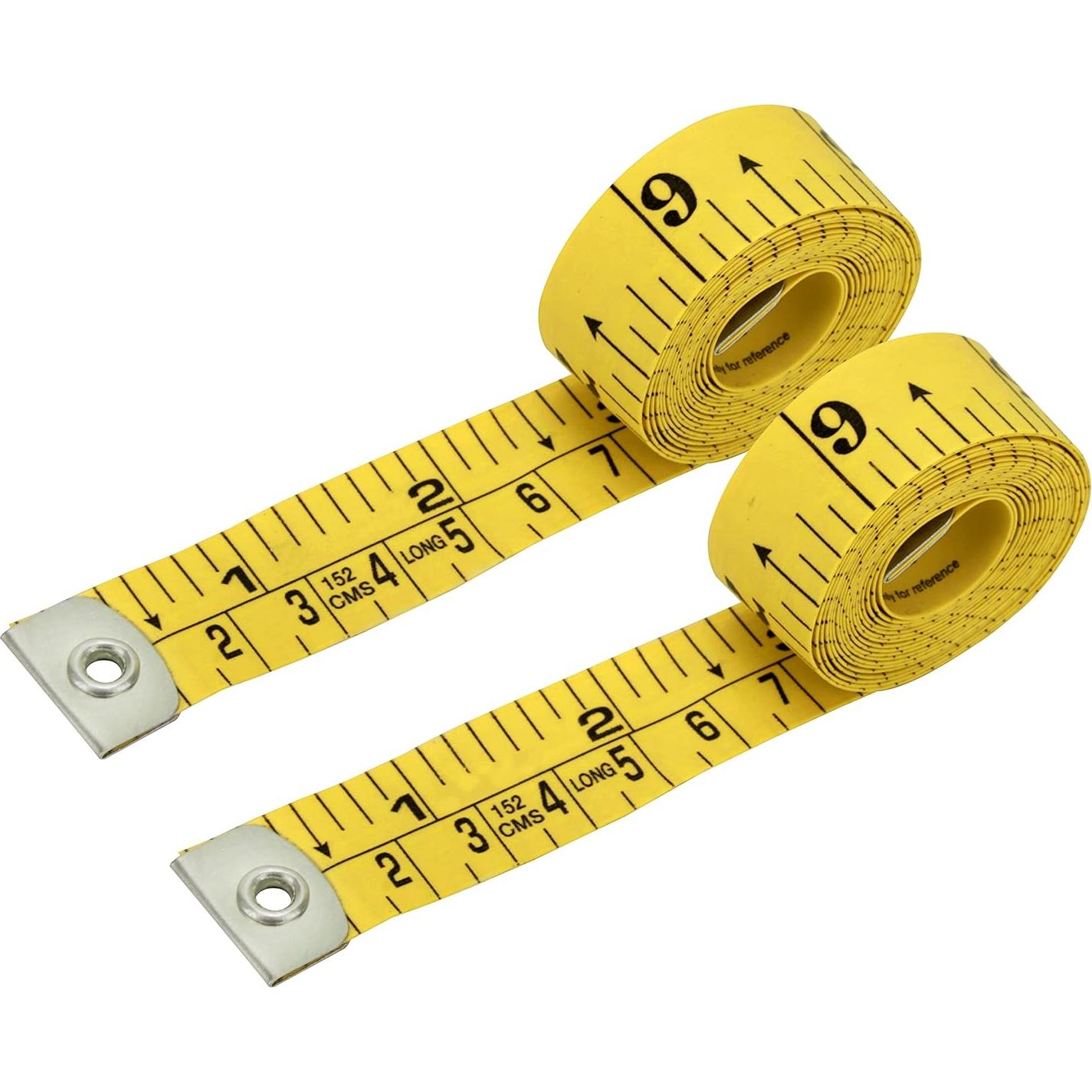 Cinta Métrica Flexible Kesri 2 Paquete 150 cm Doble Escala