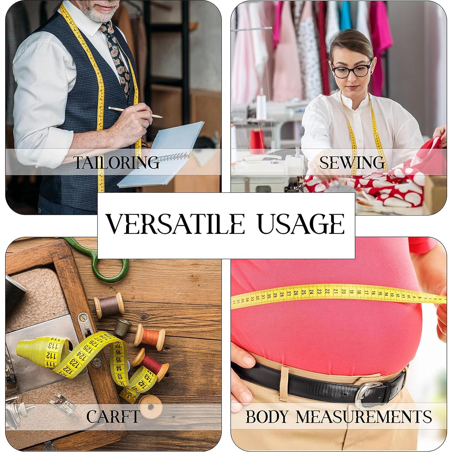 Cinta Métrica Flexible Kesri 2 Paquete 150 cm Doble Escala