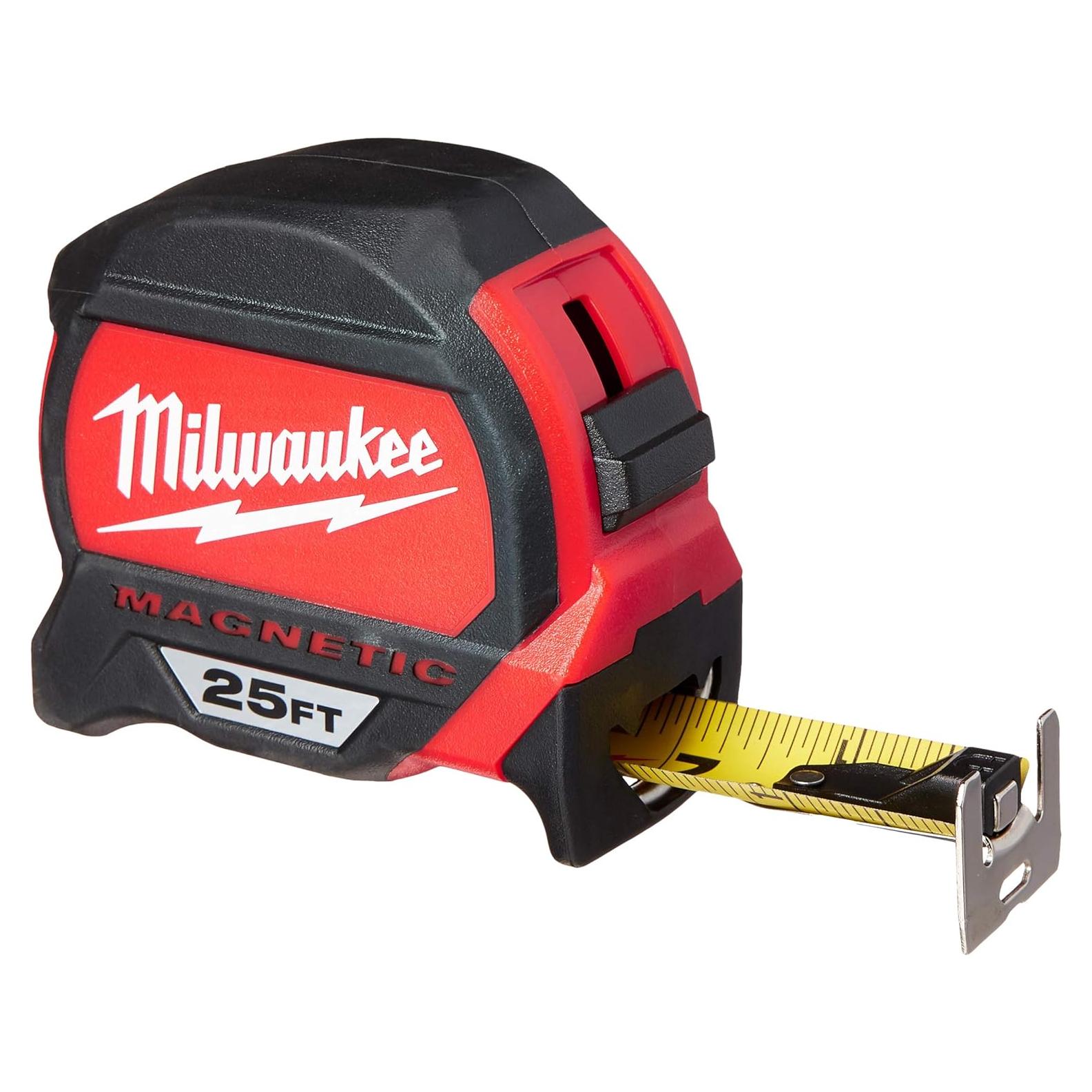Cinta Métrica Magnética Milwaukee 7.62 m con Protección Nylon