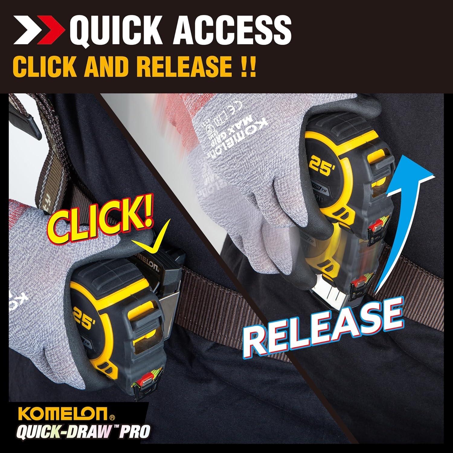 Soporte para Cinta Métrica Komelon Quick Draw Pro