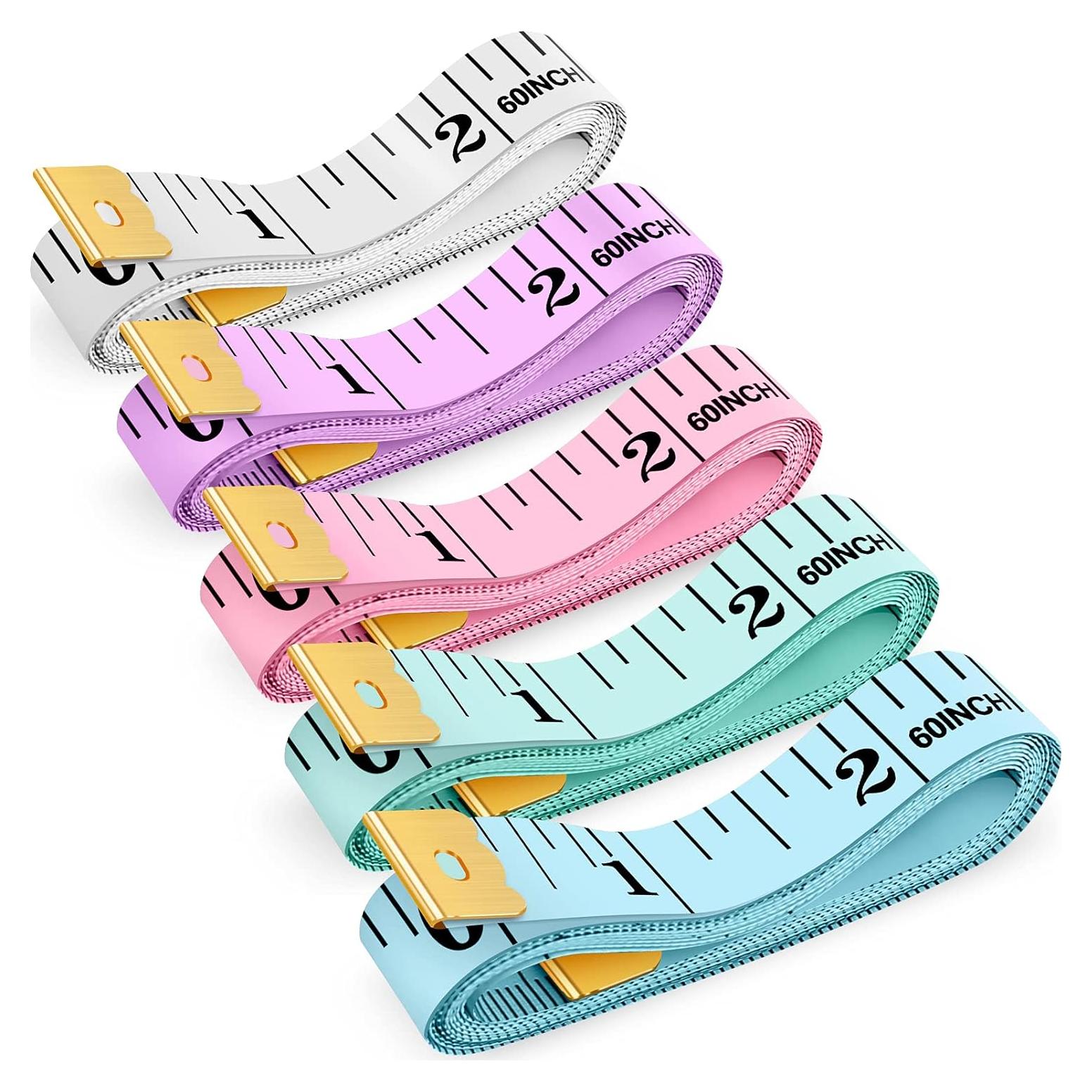 Cinta Métrica Suave iBayam 5-Pack 150 cm Doble Escala