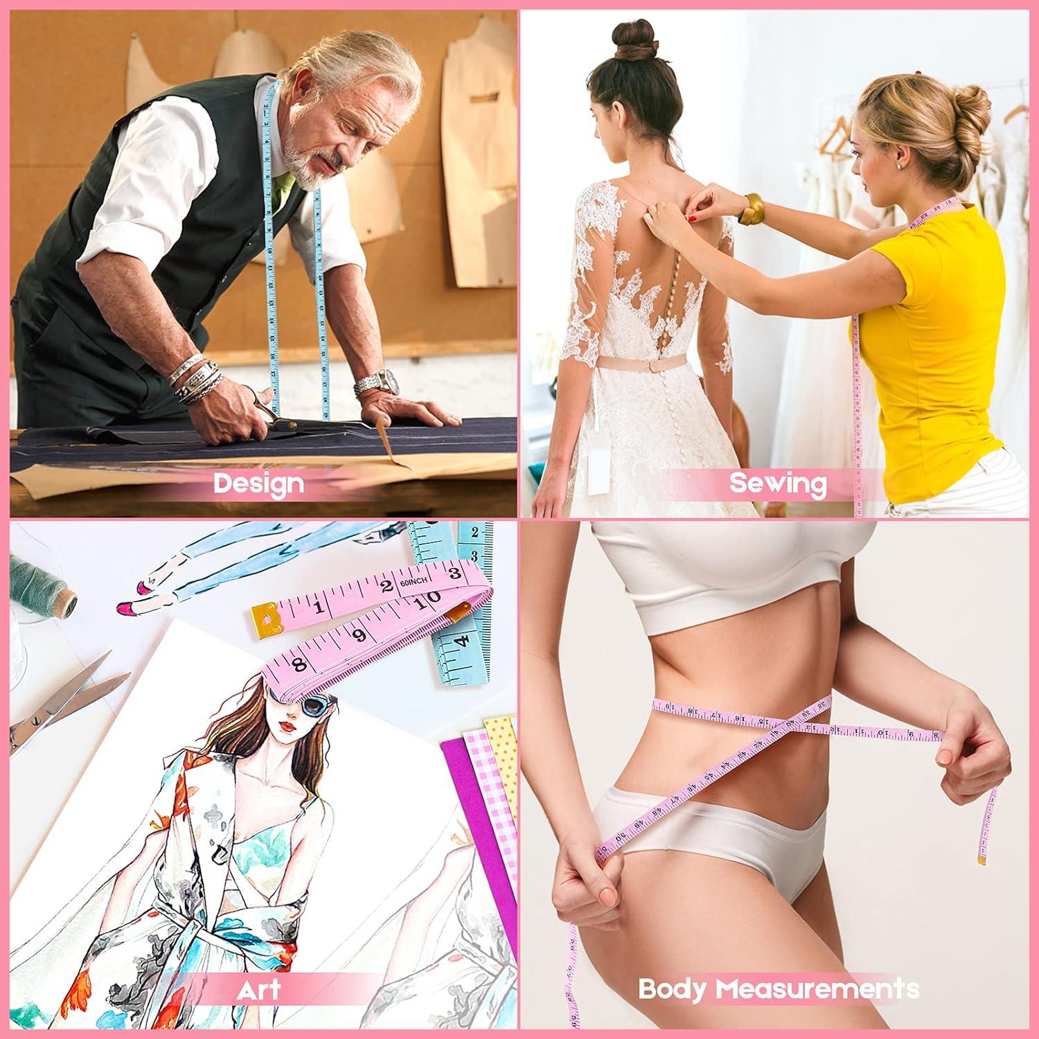 Cinta Métrica Suave iBayam 5-Pack 150 cm Doble Escala