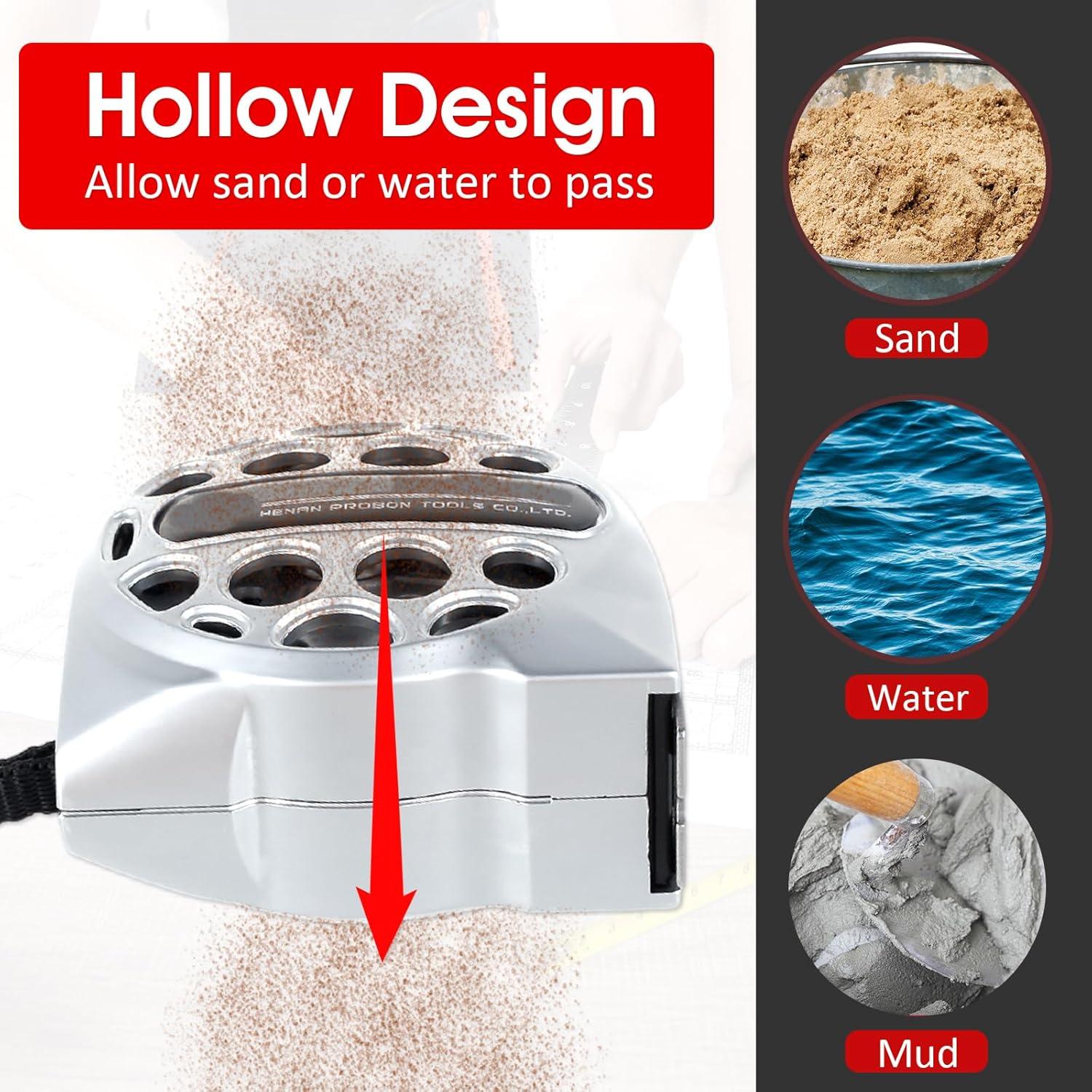 2 Pcs 25 Ft Tape Measure, Stainless Steel Double Sided Scale Retractable Measuring Tape, Anti Fall Wear Resistant Metric Ruler, Hollow Design, Self Lock