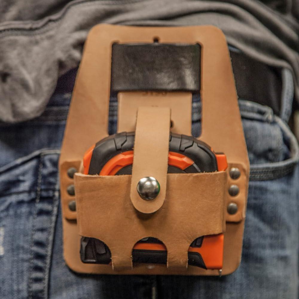 Soporte para Cinta Métrica Klein 5196 Cuero Grande