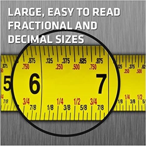 Cinta Métrica Big Blue Century Drill & Tool 10,06 m Duradera