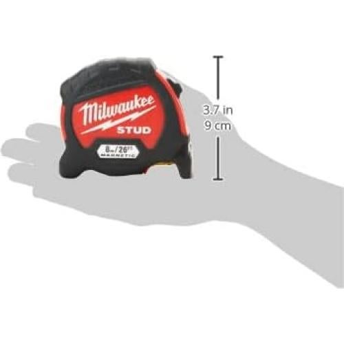 Cinta Métrica Magnética Milwaukee Stud GEN 2 8m