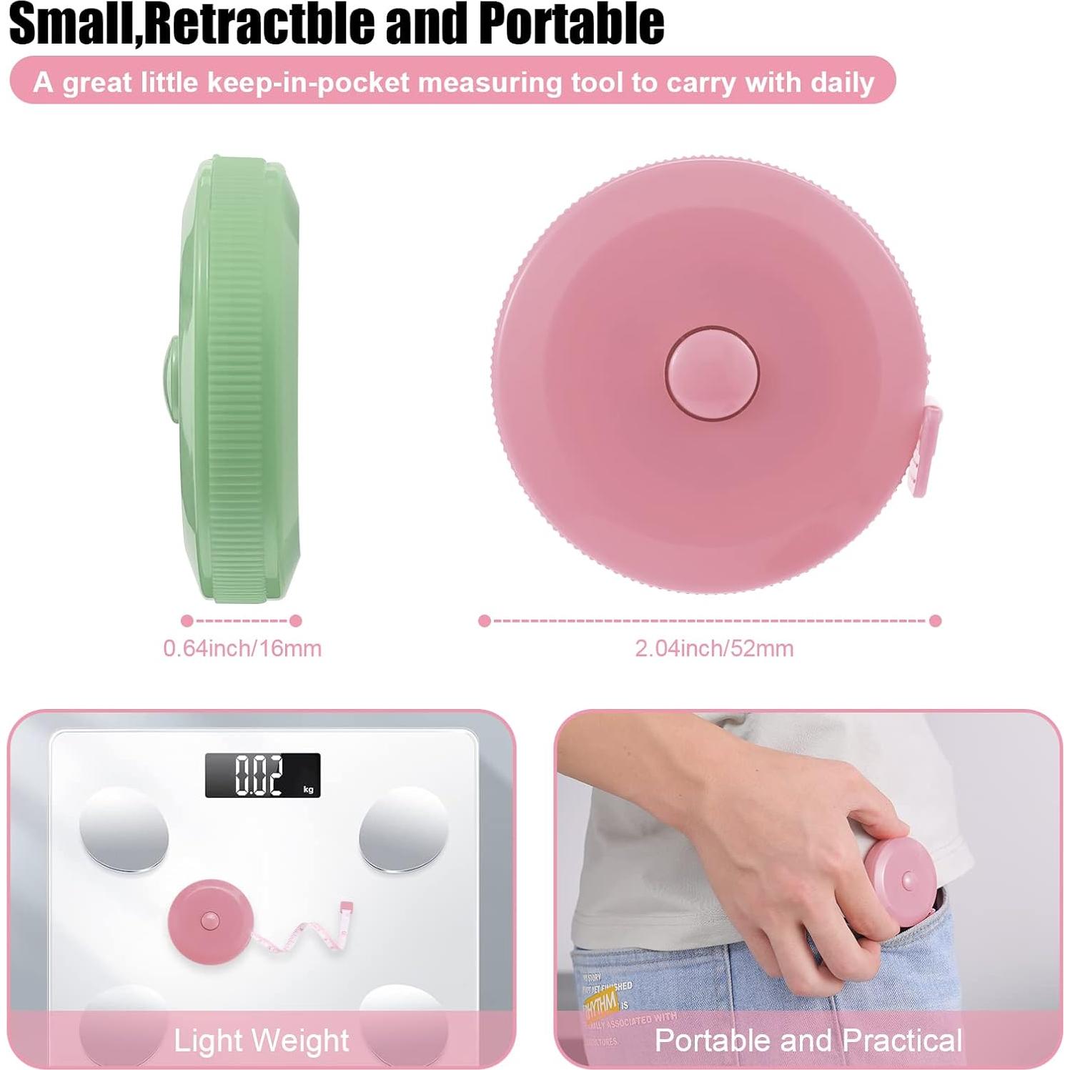 Cinta Métrica Retráctil BUSHIBU 152,4 cm Paquete de 12