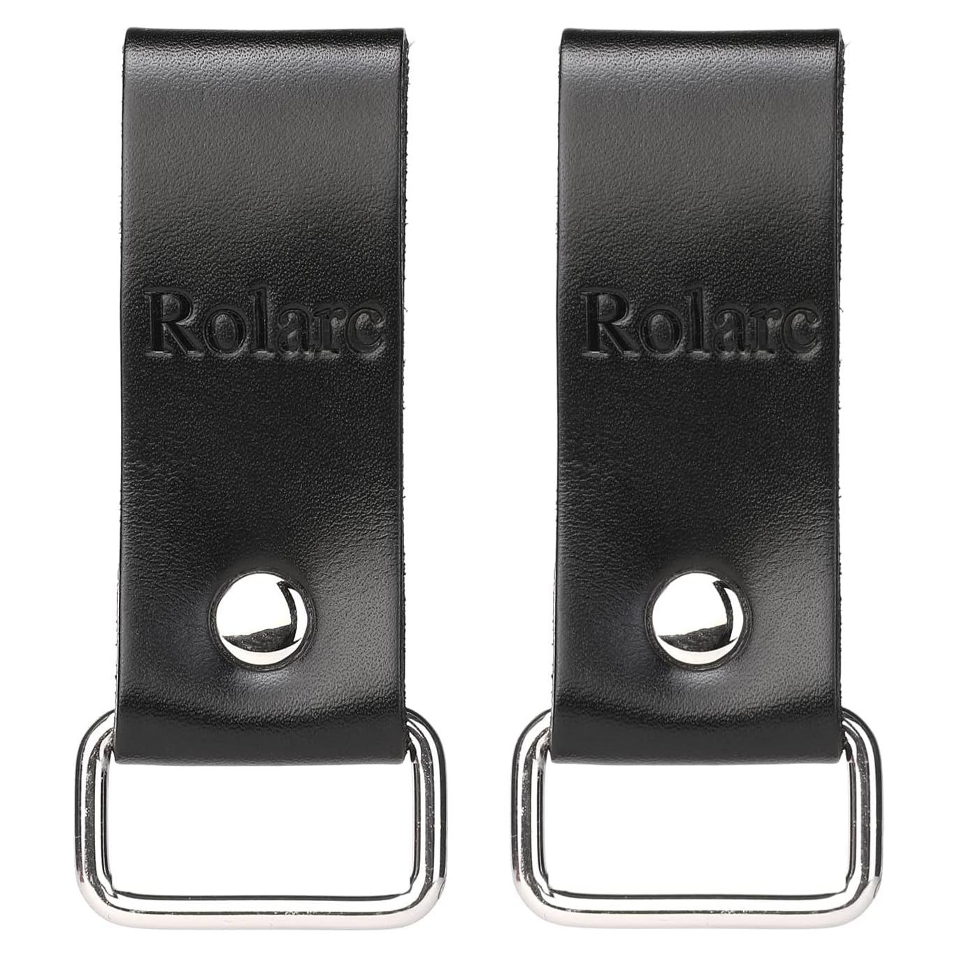 Soporte para Cinta Métrica Rolarc Herramienta 002 Cuero Negro