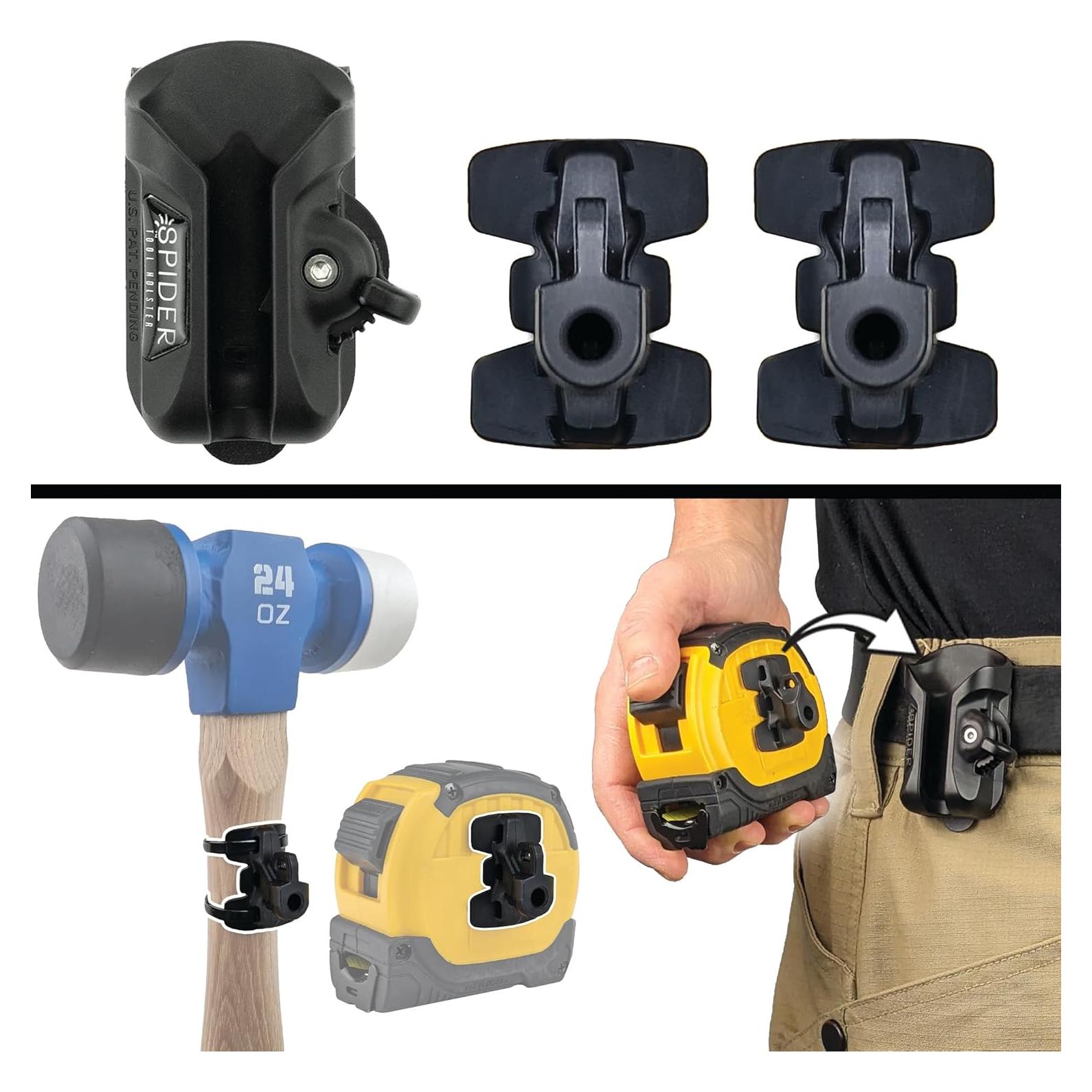 Soporte de Herramientas Spider 2 Pestañas Pro Auto Bloqueante