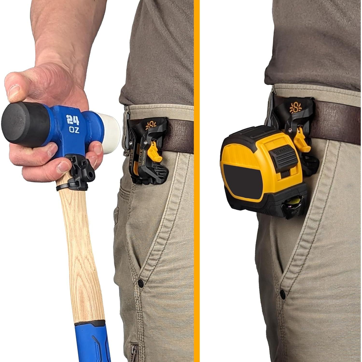 Soporte de Herramientas Spider 2 Pestañas Pro Auto Bloqueante