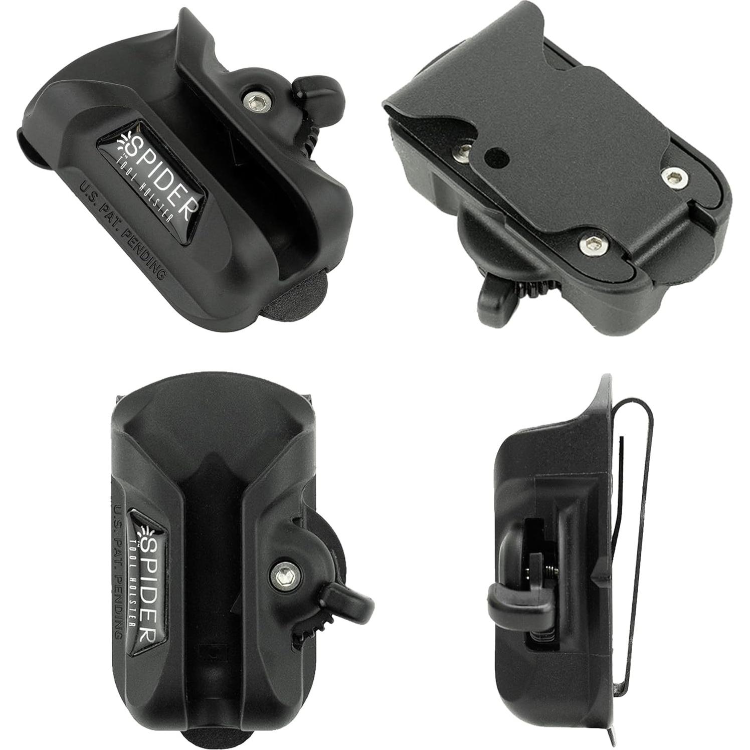 Soporte de Herramientas Spider 2 Pestañas Pro Auto Bloqueante