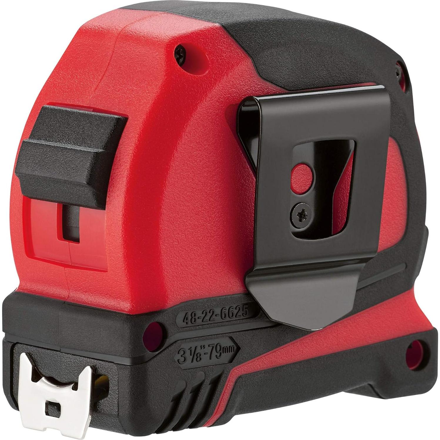Cinta Métrica Milwaukee 8m Pro Compacta Roja