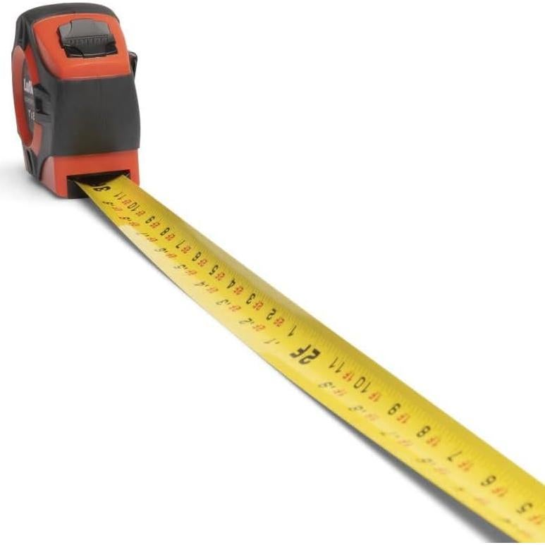 Cinta métrica Lufkin P1000 7.6m 1" Naranja Hi-Viz