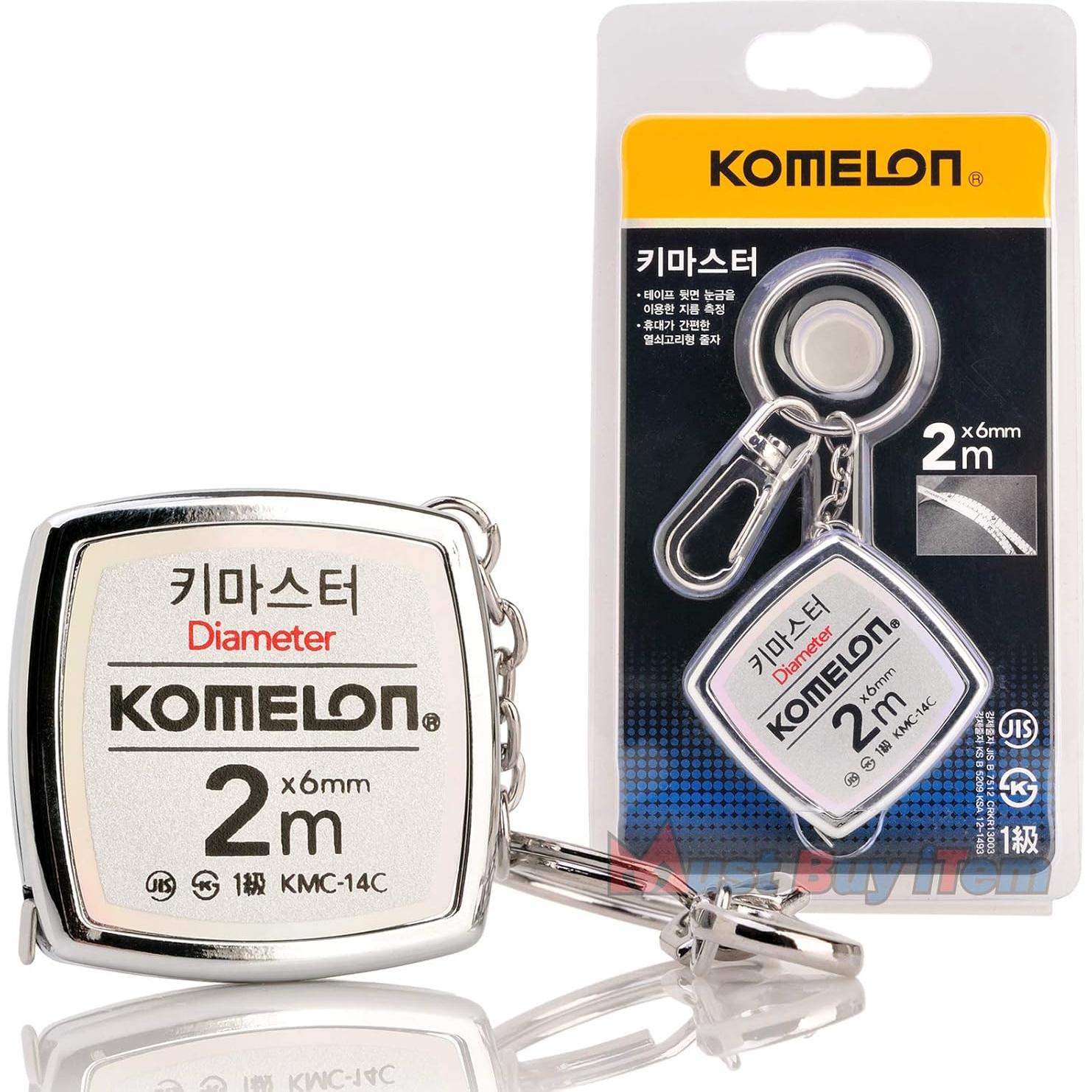 Medidor de Cinta Métrica Komelon KMC-14C 2m con Llavero
