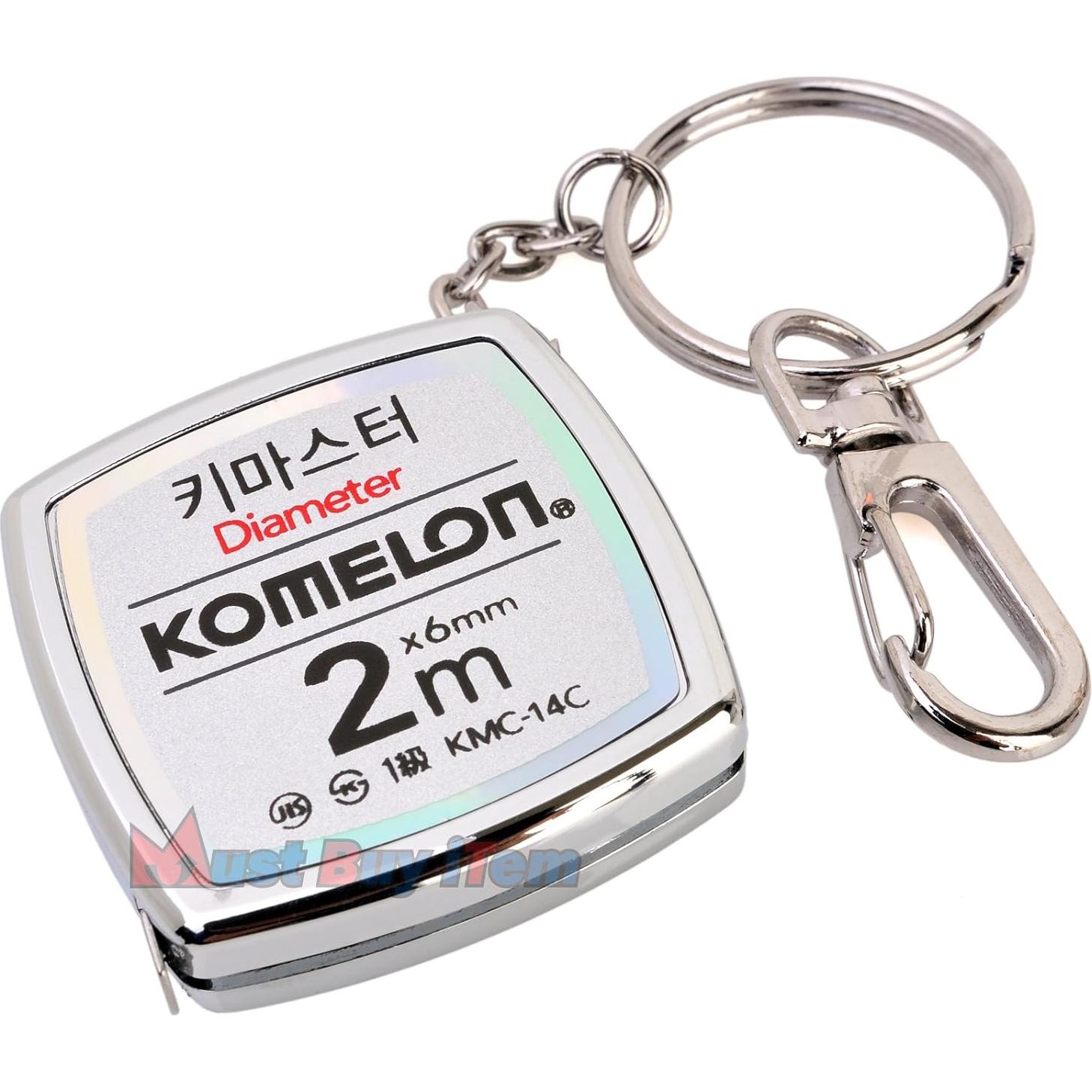 Medidor de Cinta Métrica Komelon KMC-14C 2m con Llavero