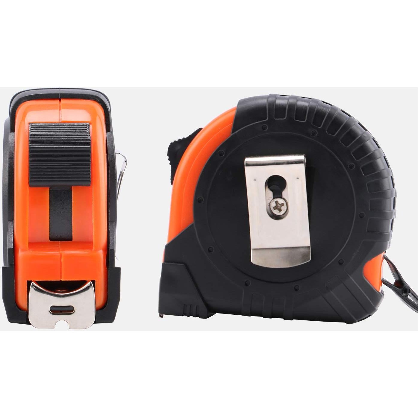 Cinta Métrica LICHAMP 4.88m Retráctil Paquete de 6