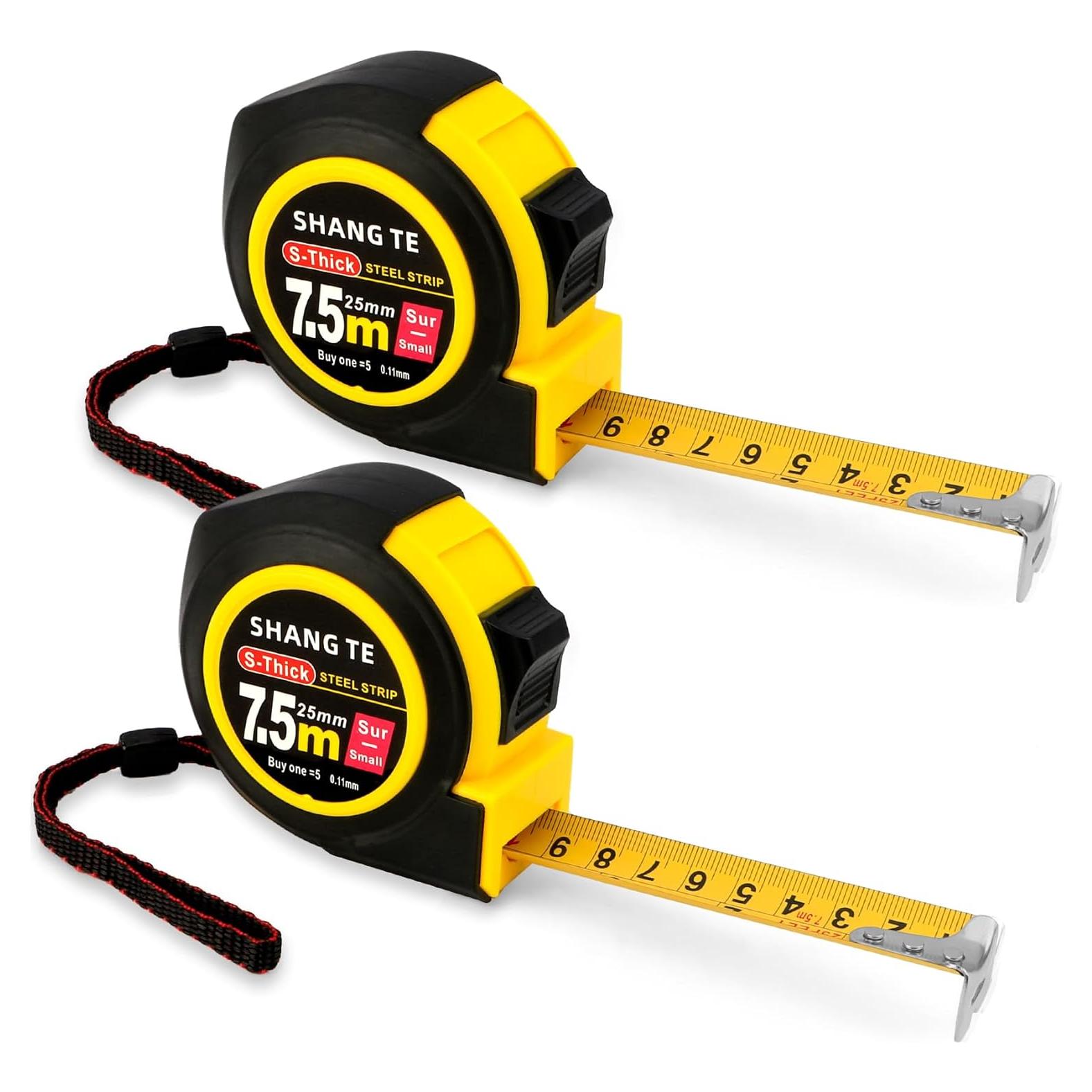 Cinta Métrica 2 Paquetes 7,62m con Fracciones UnslQonds