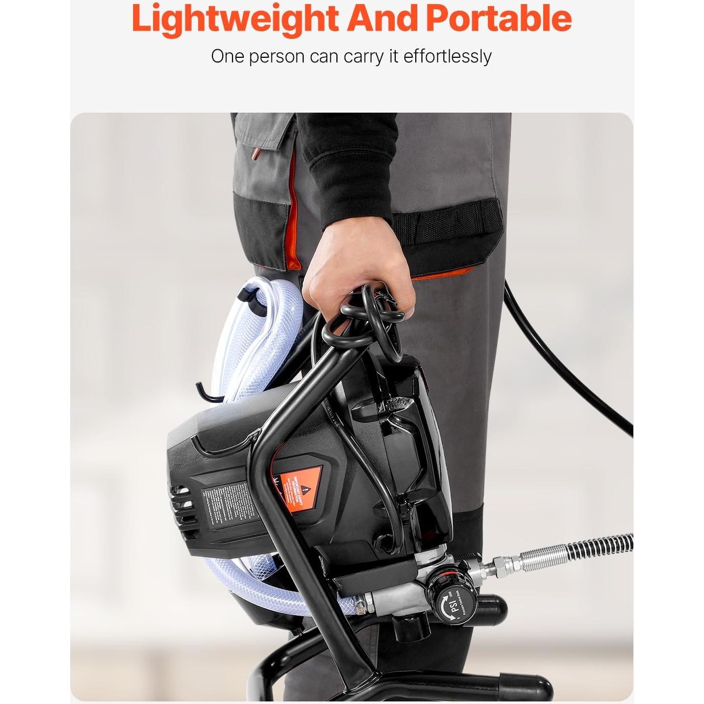 Pulverizador de Pintura Airless VEVOR 750W 3000PSI Eficiente