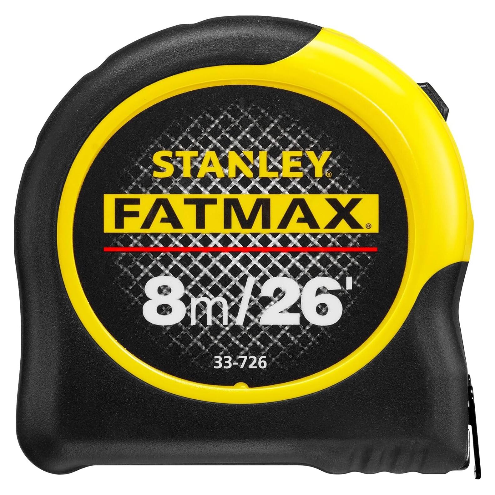 Cinta Métrica Stanley Fatmax 8m Doble Escala Mylar
