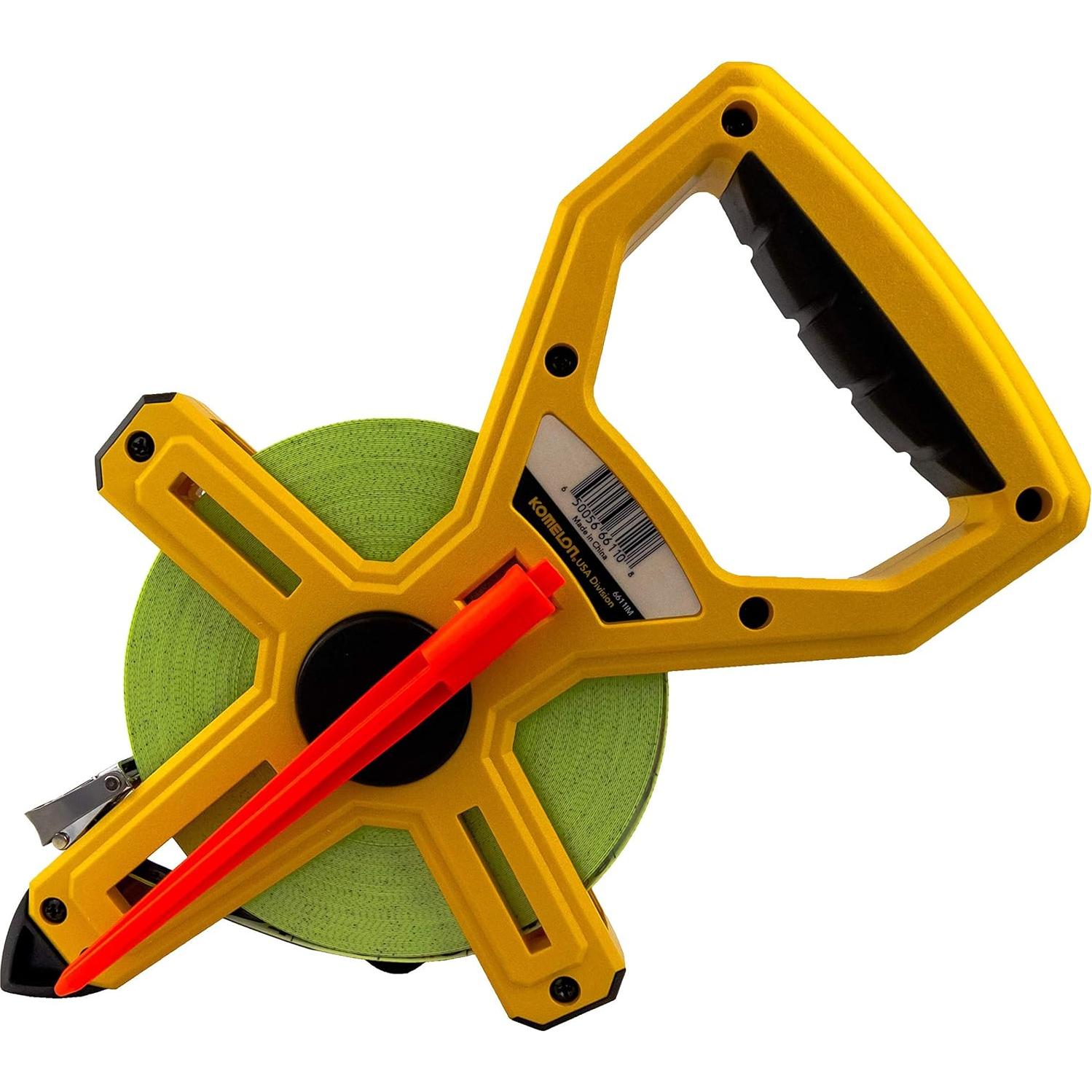 Cinta Métrica Komelon 6611IM 30m Fibra de Vidrio Doble Escala