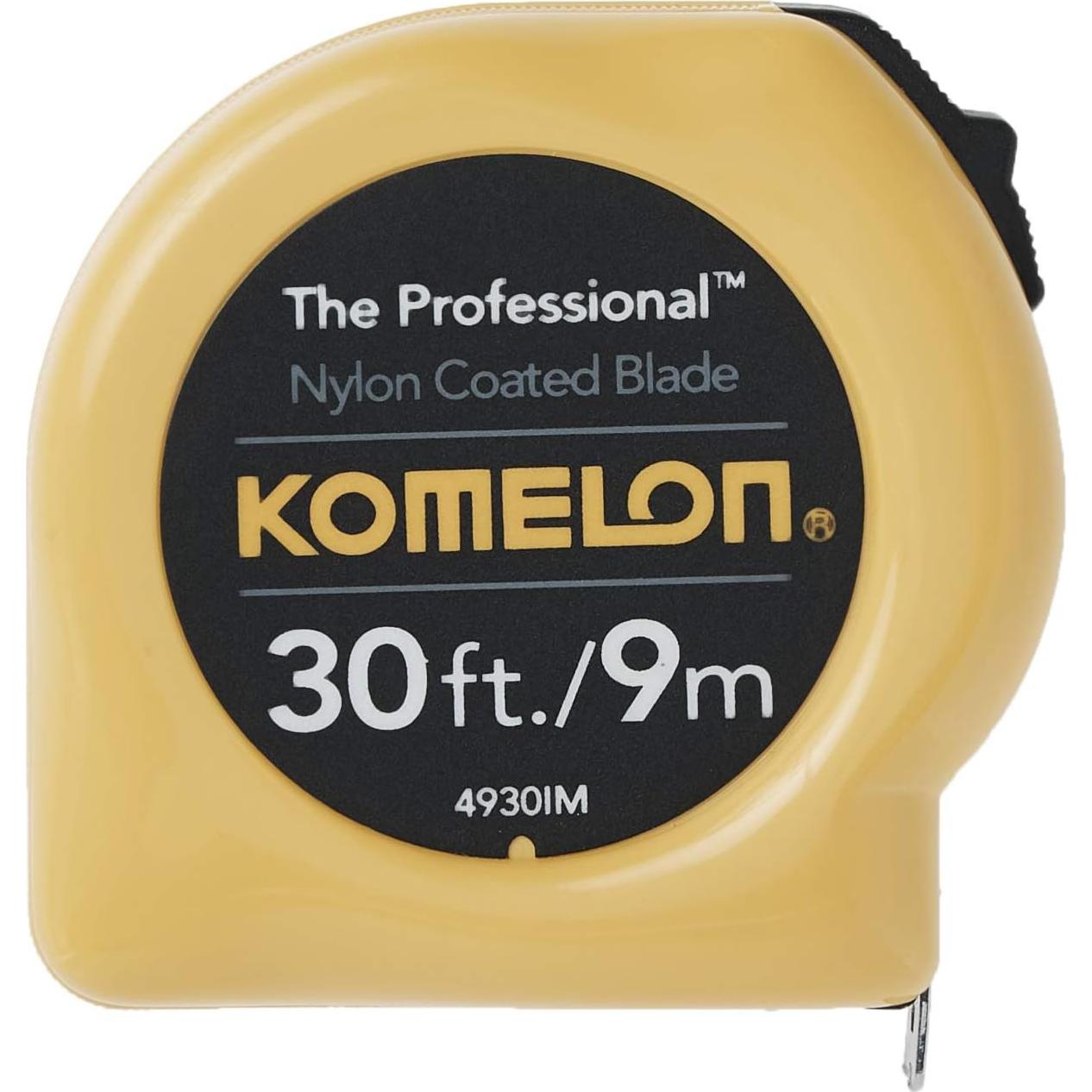 Cinta Métrica Komelon 4930IM 9 m con Estuche Ergonómico
